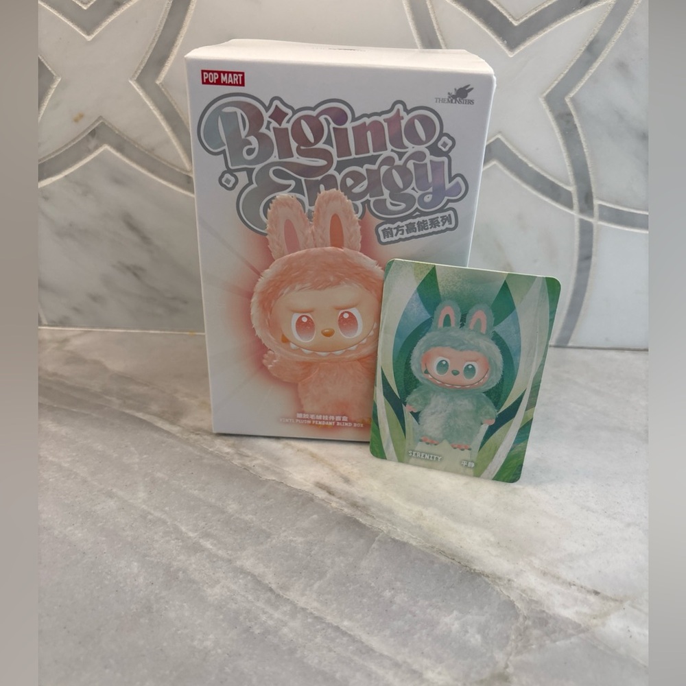 Pop Mart Labubu Big into Energy Serenity new in box